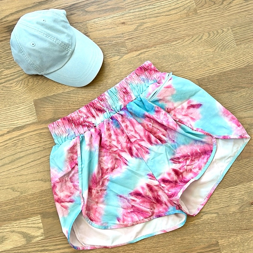 Tie Dye Running Shorts